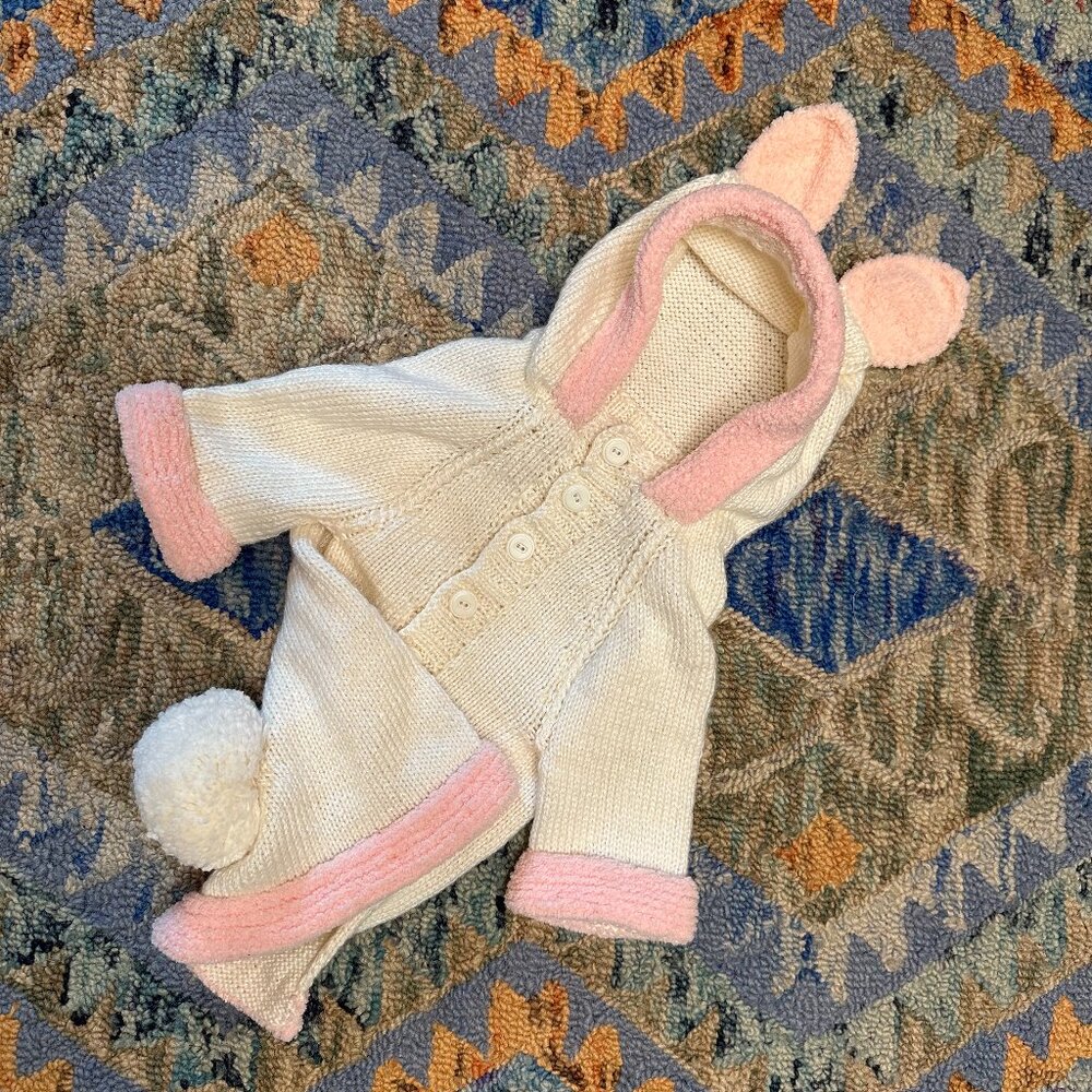 Handmade Dog Bunny Bath robe